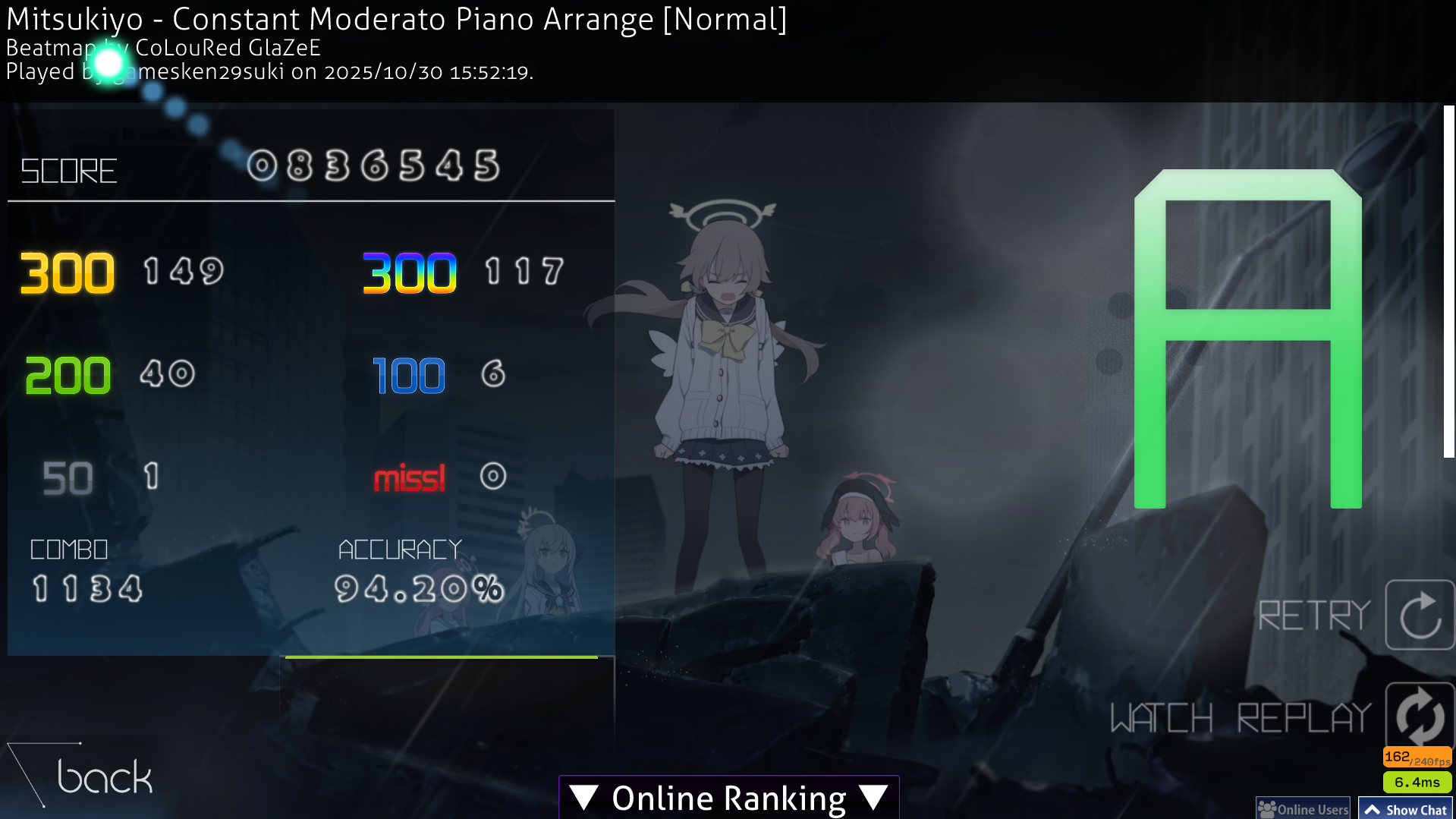 Osu! constant-moderato-piano-arrange